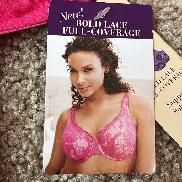 NWT Cacique Pink Lace Bra - Picture 3 of 14
